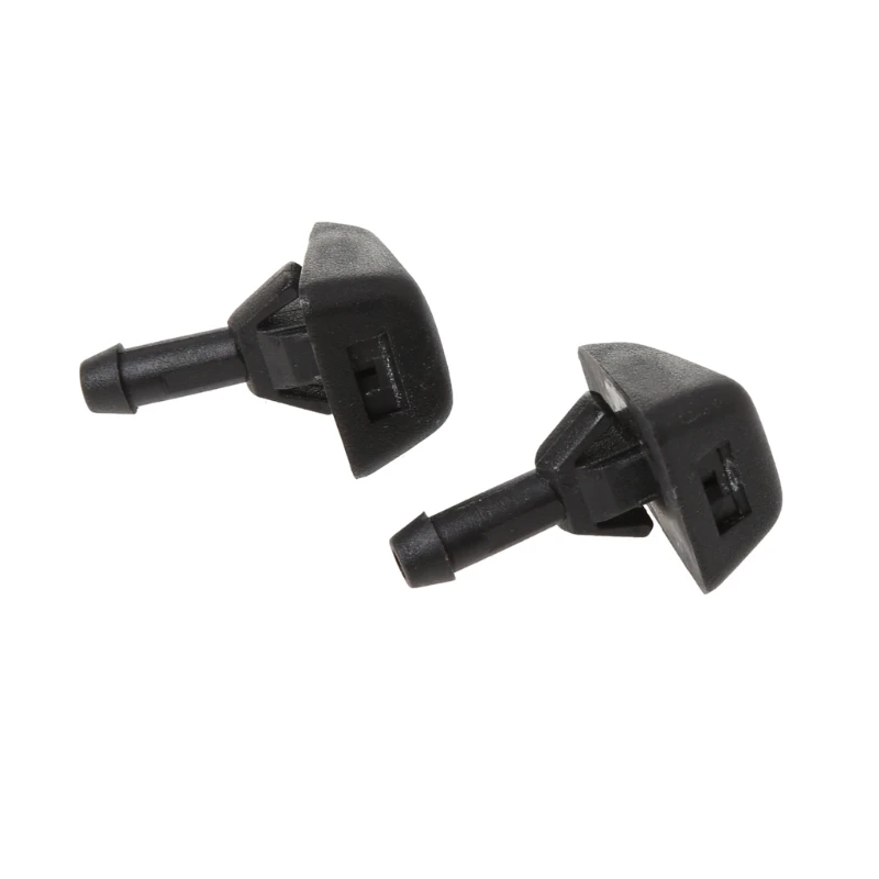 2 Pcs Windshield Washer Wiper Water Spray Nozzle Jet