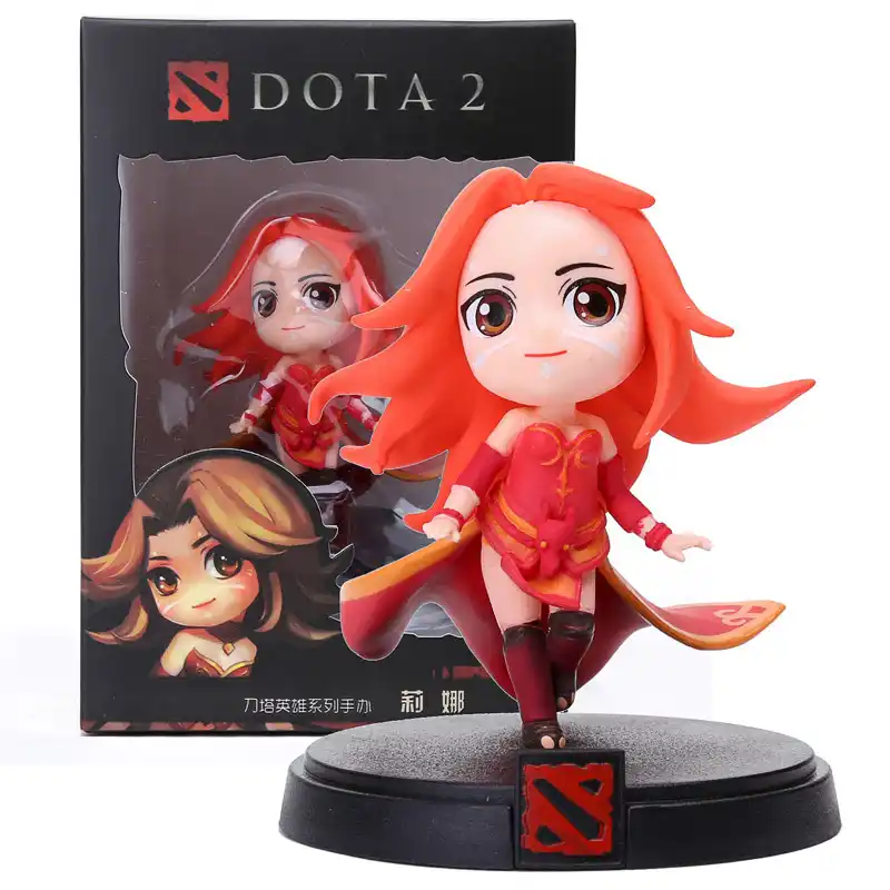 Dota Dota2 Figure Kunkka Leviathan Lina Crystalmaiden Coco Pudge