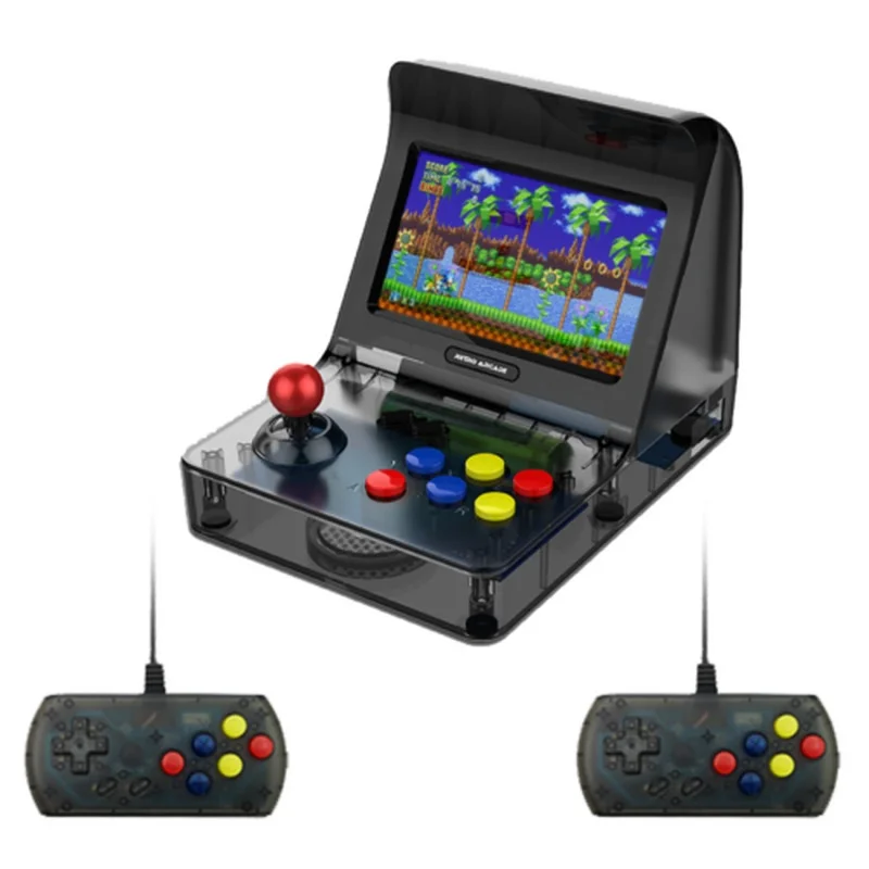 

4.3 Inch TFT Screen Handheld Game Players With Wired Controllers Support AV OUT MP3 Music Player 26 Languages Game Console