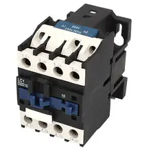 690 V 40A 3 фазы 3 P 1 нет контактор переменного тока DIN рейка монтажный черный белый