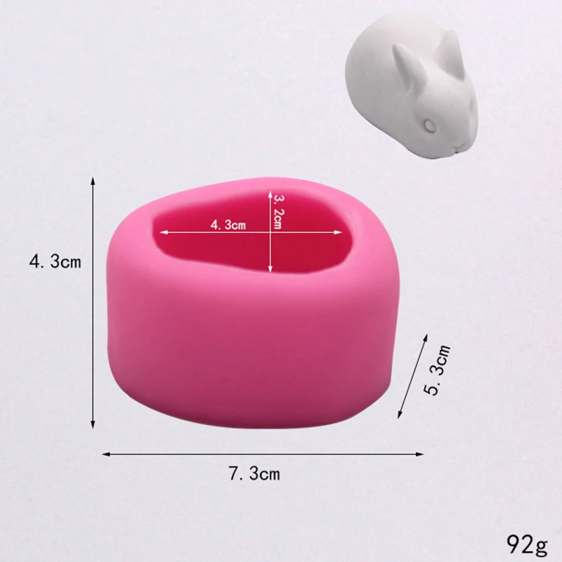 Pig Rabbit Pattern Silicone Mold Fondant Mould Sugarcraft Baking Molds Cake Decorating Tools Mayitr