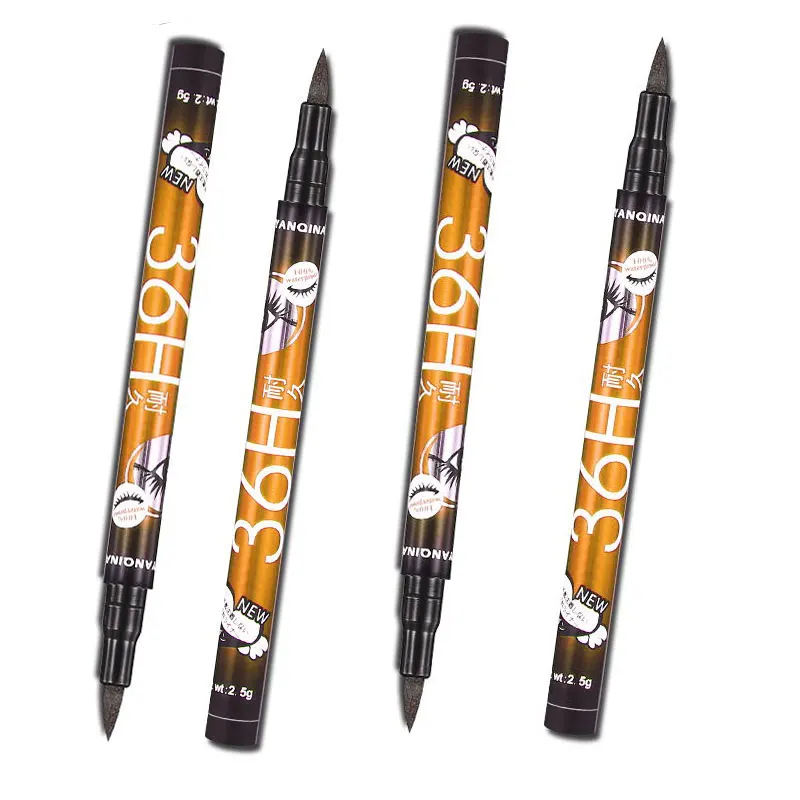 YANQINA Brown Eyeliner Pen Makeup Waterproof Eye Liner Pencil Eyes Make