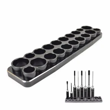 RC Modelo Del Coche Estante De Acrílico Hexagonal Destornillador Herramienta de la Reparación del Destornillador del Kit de Herramienta Del Sostenedor Del Soporte de Almacenamiento En Rack