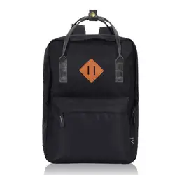 Рюкзак для мужчин и женщин модный водостойкий винтажный рюкзак для ноутбука Bookbag Подростковая детская школьная сумка сумки на плечо