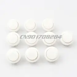 10x новый толчок Тип OEM 24 мм Push Пуговицы Замена для Sanwa obsf-24 Пуговицы игровых автоматов игровой MAME файтингов белый