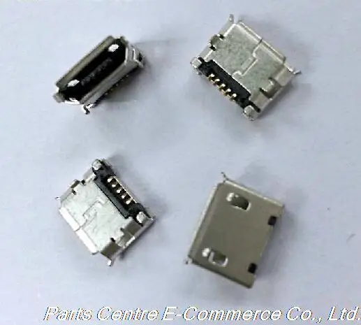 20 pcs Micro 5pin usb connector type B for repair mobile / Tablet PC MP3 MP4 MP5 Distance 5.9mm | Компьютеры и офис