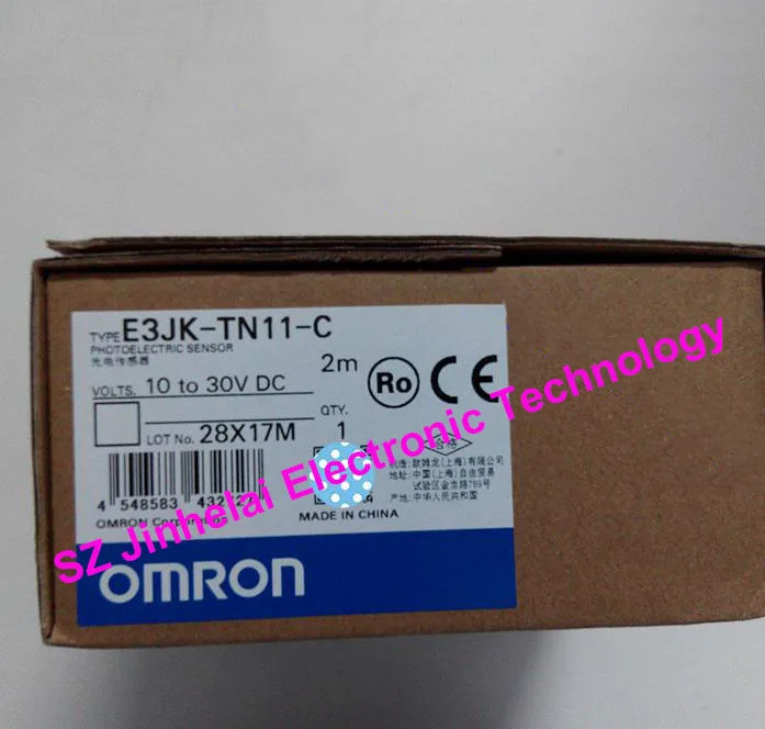 

Authentic original OMRON PHOTOELECTRIC SWITCH SENSOR E3JK-TN11-C 2M 10-30VDC