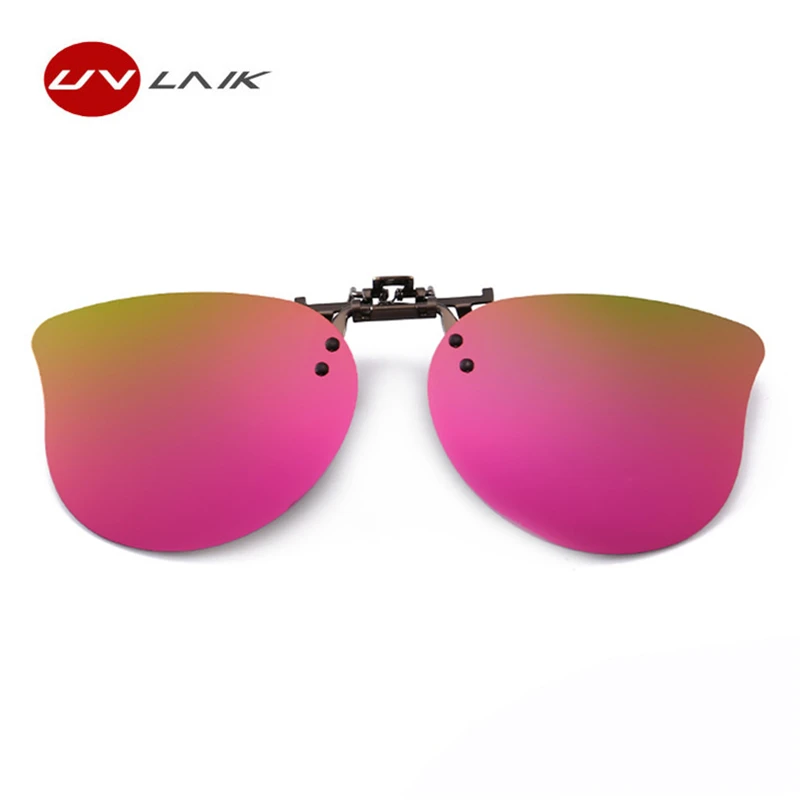 UVLAIK Детские поляризованные клипсы с близорукими глазами солнцезащитные очки для мальчиков и девочек милые детские Поляризующие очки от солнца клип детские очки
