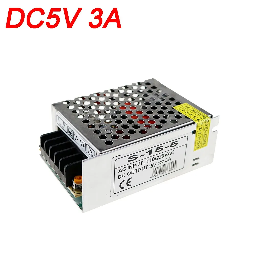 Питание трансформатор AC100-240V для DC5V 2A 10 Вт 3A 15 Вт 5A 25W 10A 50 Вт 20A 100W 30A 40A 200W 60A 300W Светодиодные ленты Мощность адаптер