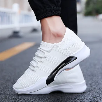 

new Men Sneakers Men Casual Shoes Brand Men Shoes Male Mesh Flats Loafers Breathable Slip On Spring Autumn Zapatos Hombre 2019