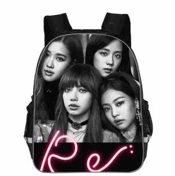 

Kpop BLACKPINK Backpacks for Girls School Bags Korean Fashion Backpack Purse teenager Travel Laptop Bagpack Knapsack