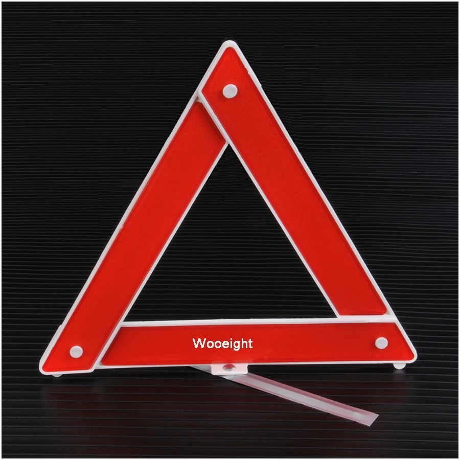 1Pc Emergency Hazard Sign Car Triangle Warning Sign Auto Breakdown Parking Triangle With Box Aircraft Road Reflector Stop (2)