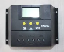 12V 24V 50A Solar System Auto Regulator Charger Controllers LCD Display Solar Battery Charge PWM Charging