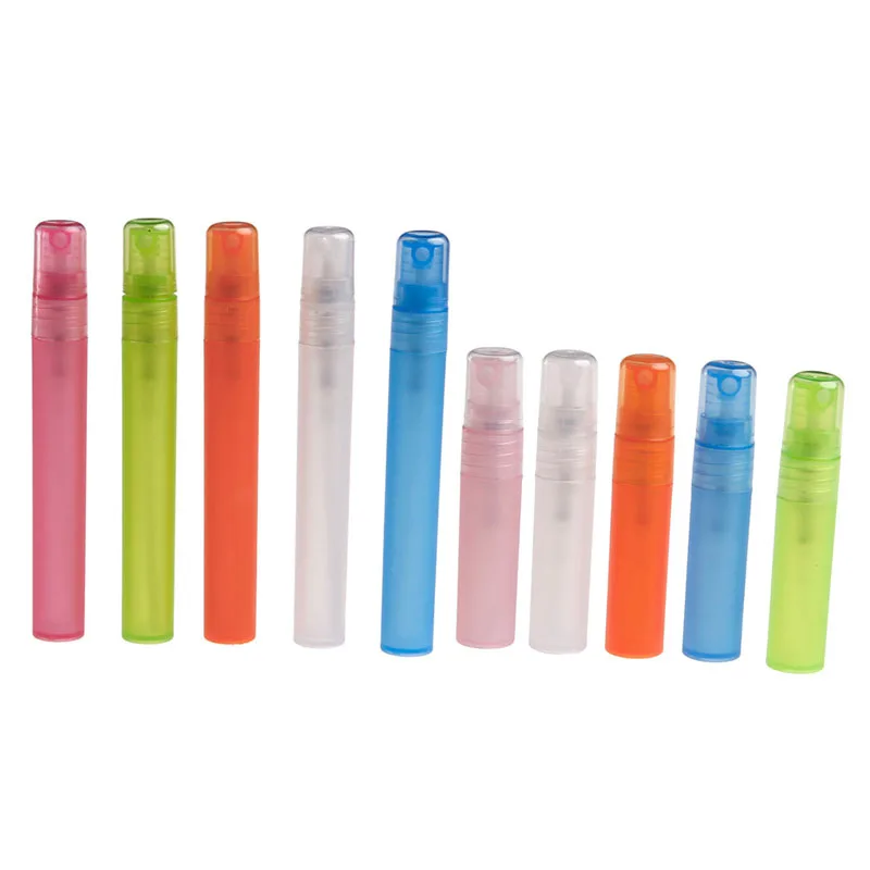 

5ml/10ml Empty Spray Bottle Travel Plastic Perfume Bottles Refillable Atomizer