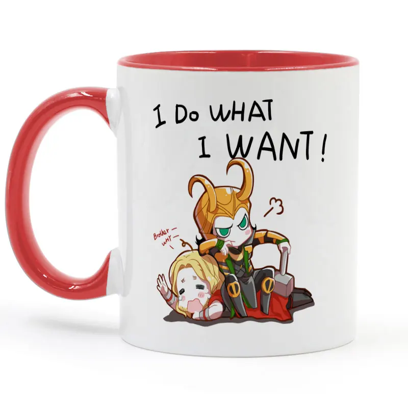 I Do What I Want Thor Loki Mug Coffee Milk Ceramic Cup Creative Diy Gifts Home Decor Mugs 11oz T1036 Decorative Mugs Ceramic Cupcup Creative Aliexpress