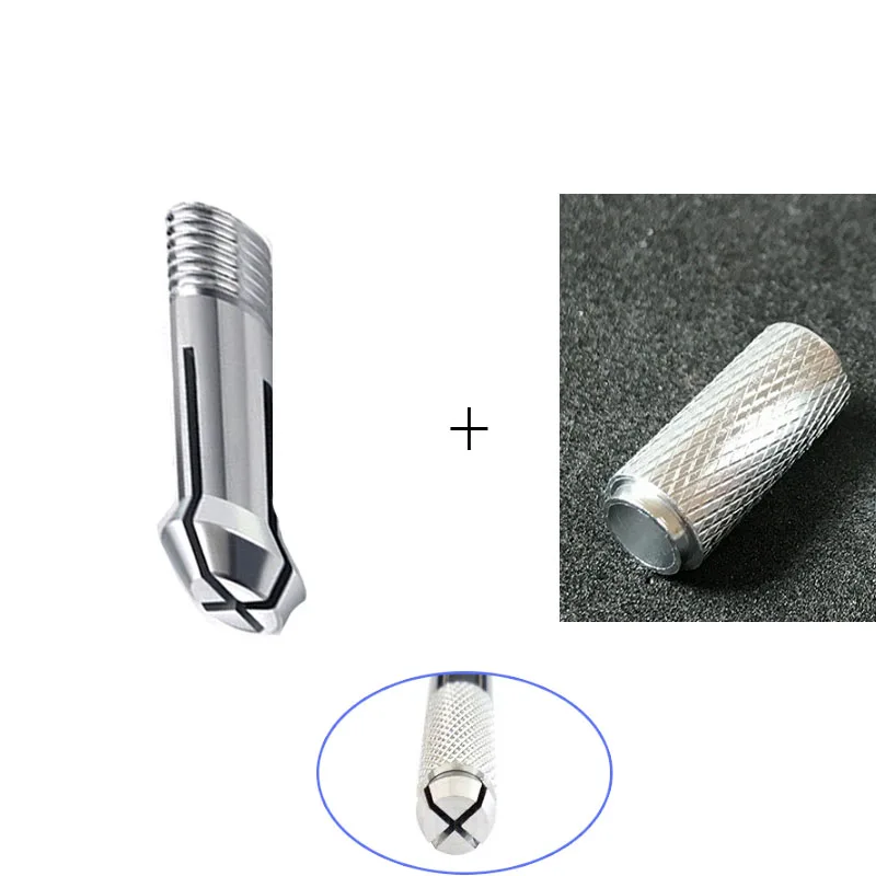 

Semi-permanent tattoo hand Nozzle Fog Round Needle Pin Double Head Floating For Permanent Makeup Pen Tobori Hand Tool