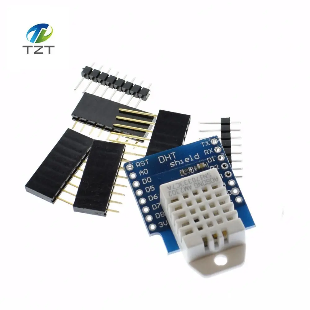 

DHT Pro Shield for D1 mini DHT22 Single-bus digital temperature and humidity sensor module sensor