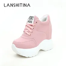 Spring 12CM Heels Wedges Breathable Woman Height Increased Shoes Autumn Women Sneakers Mesh Casual Platform Trainers White Shoes Spring 12CM Heels Wedges Breathable Woman Height Increased Shoes Autumn Women Sneakers Mesh Casual Platform Trainers White Shoes