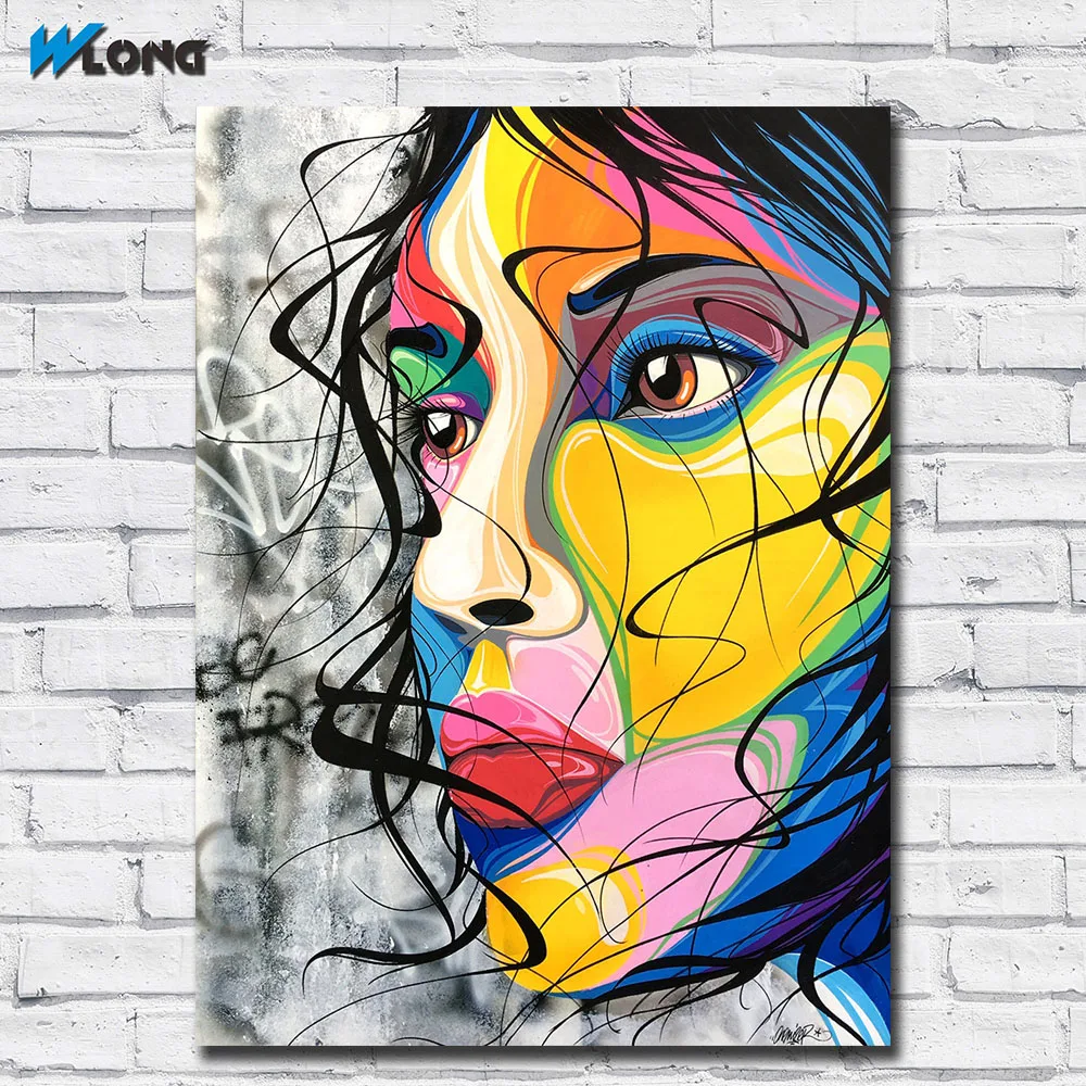 Large Size Printing Graffiti Regards Pop Art Wall Art Home Decor Living