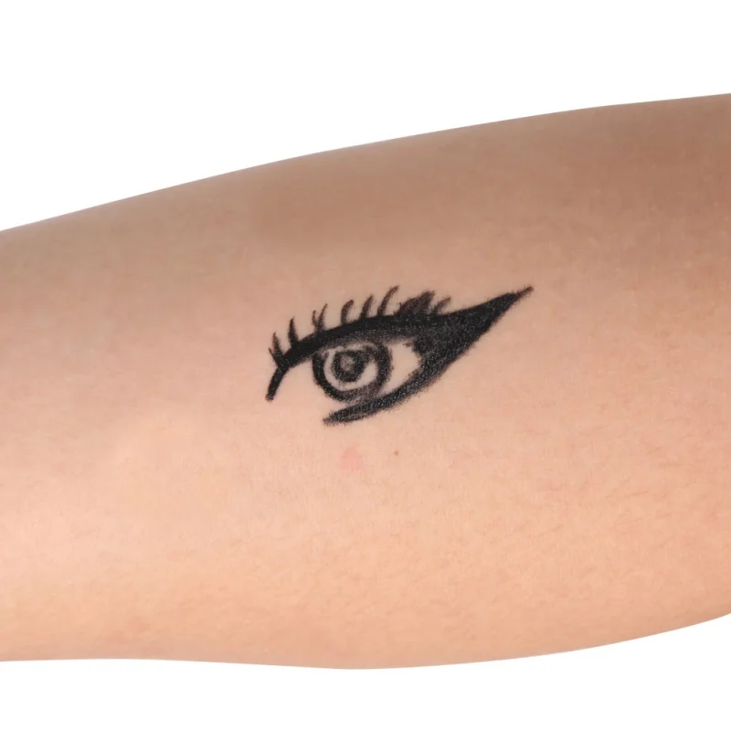 Новый легко носить 2017 Красота бренд Макияж жидкости Подводка для глаз карандаш быстросохнущая Водонепроницаемый Eye Liner черный Цвет