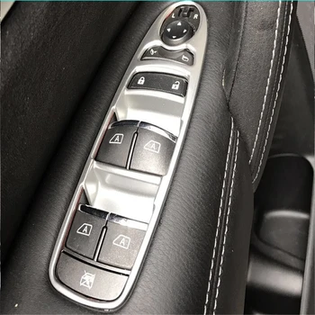 

Fit For Nissan Armada Patrol Royale Nismo Infiniti QX56 QX80 Y62 2010-2018 ABS plastic door window lifter trim auto wagan cover