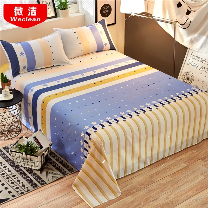 Bedcover Home Textile bedspread bedclothes Sheets Single Student Dormitory Sheet 1.8 Meters Double Bed sheets 1.5m1.6/2.3 Meters Bedcover Home Textile bedspread bedclothes Sheets Single Student Dormitory Sheet 1.8 Meters Double Bed sheets 1.5m1.6/2.3 Meters