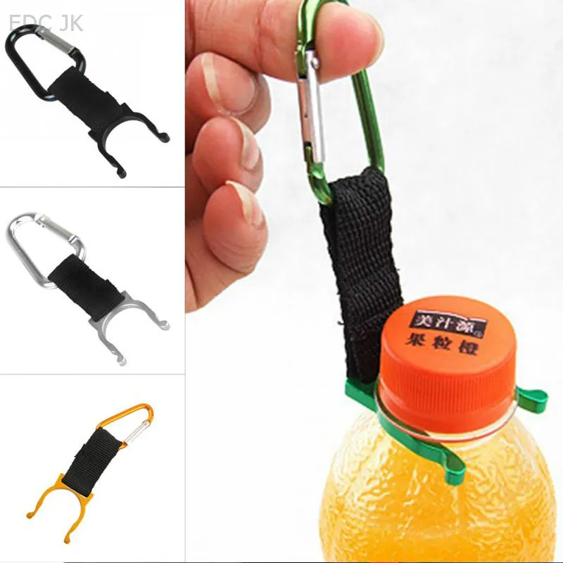 Keychain Safety Buckle Camping Carabiner Water Bottle Buckle Hook