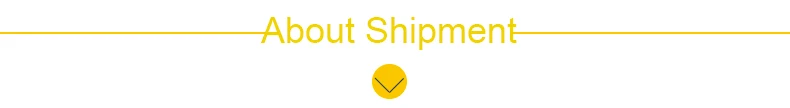 about shipment