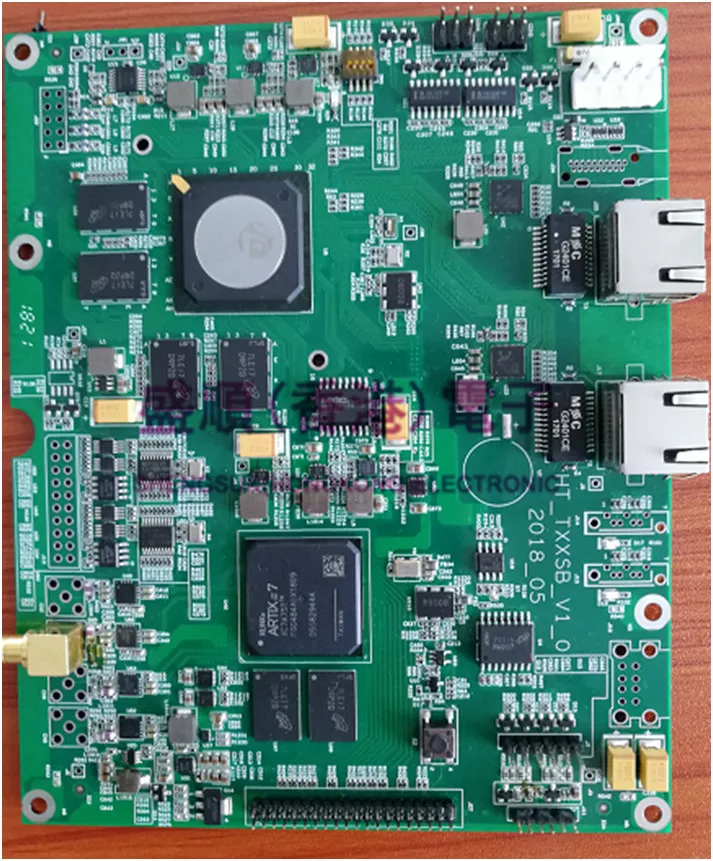 H264 265 SDI видео декодирования связи доска Hi3536 + XC7A75T сжатия видео LVDS драйвер