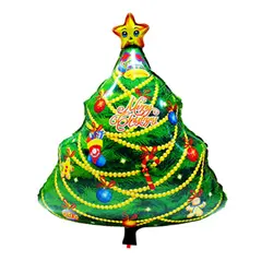 45x63 см Рождество дерево Алюминий Фольга шар для рождественской вечеринки Свадебные Шарики украшения Merry Xmas подарок для детей