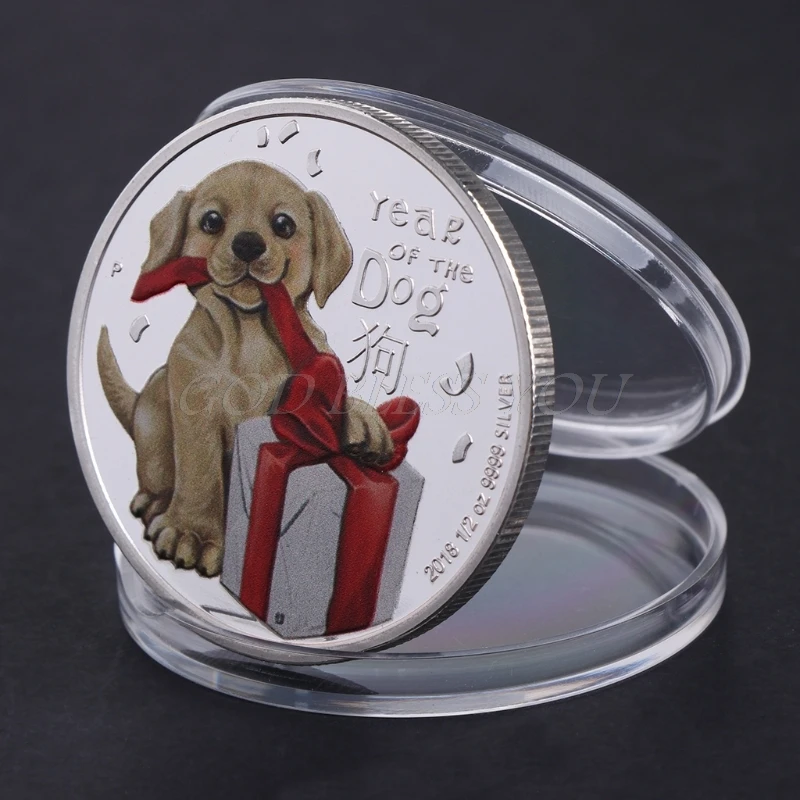 

Australia Dog Year Commemorative Coin Collection Gift Souvenir Art Metal Antique