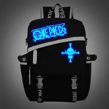 Аниме одна деталь Луффи мультфильм Плечи сумка унисекс рюкзаки для мальчиков и девочек повседневные холщовые школьные сумки рюкзак
