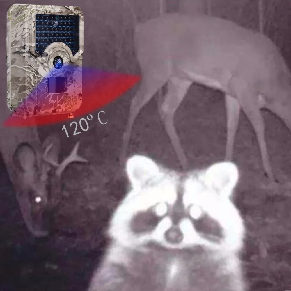 2019 newest PR200 Waterproof IP56 12MP hunting trail camera wildelife photo trap 18650 batteries 110 degree 0.8S trigger time (1)