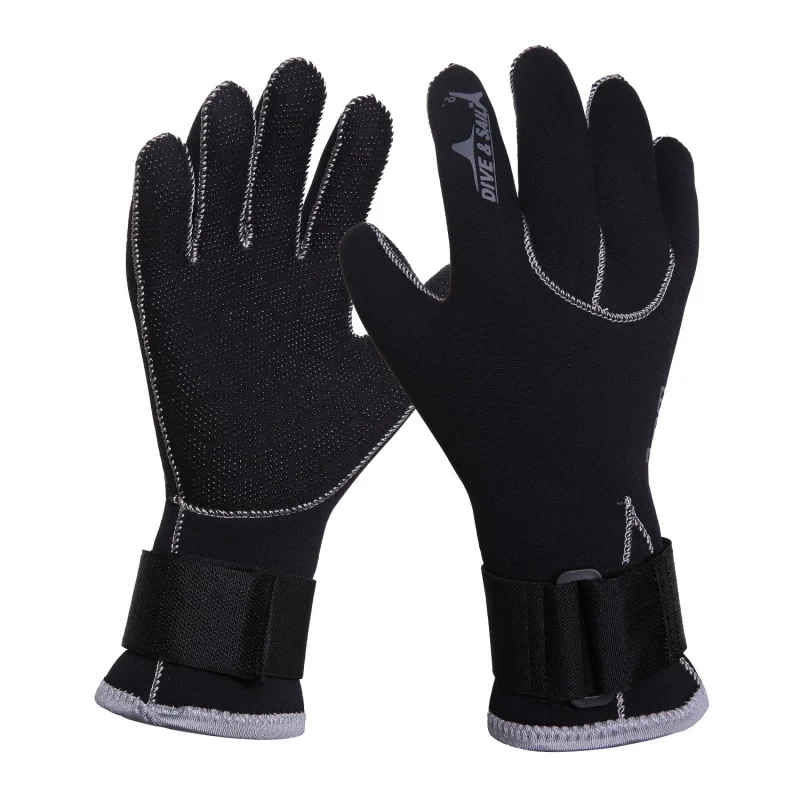 

Swim Gloves 3MM Neoprene Scuba Dive Gloves Snorkeling Equipment Anti Scratch Keep Warm Wetsuit Material Winter Swim Spearfishing