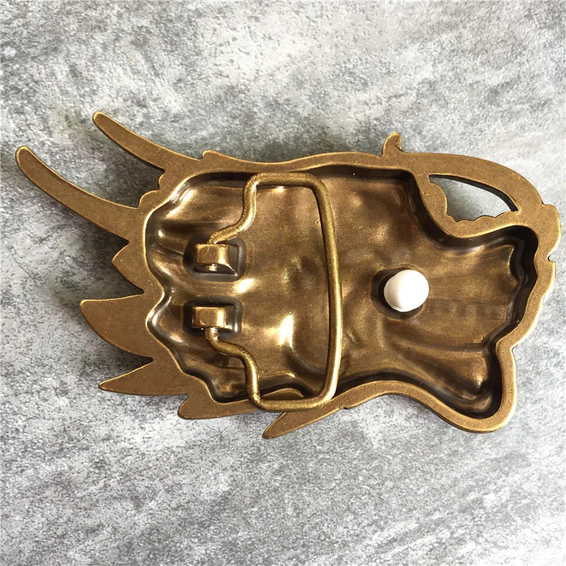 Big Dragon Head Belt Buckle (1)