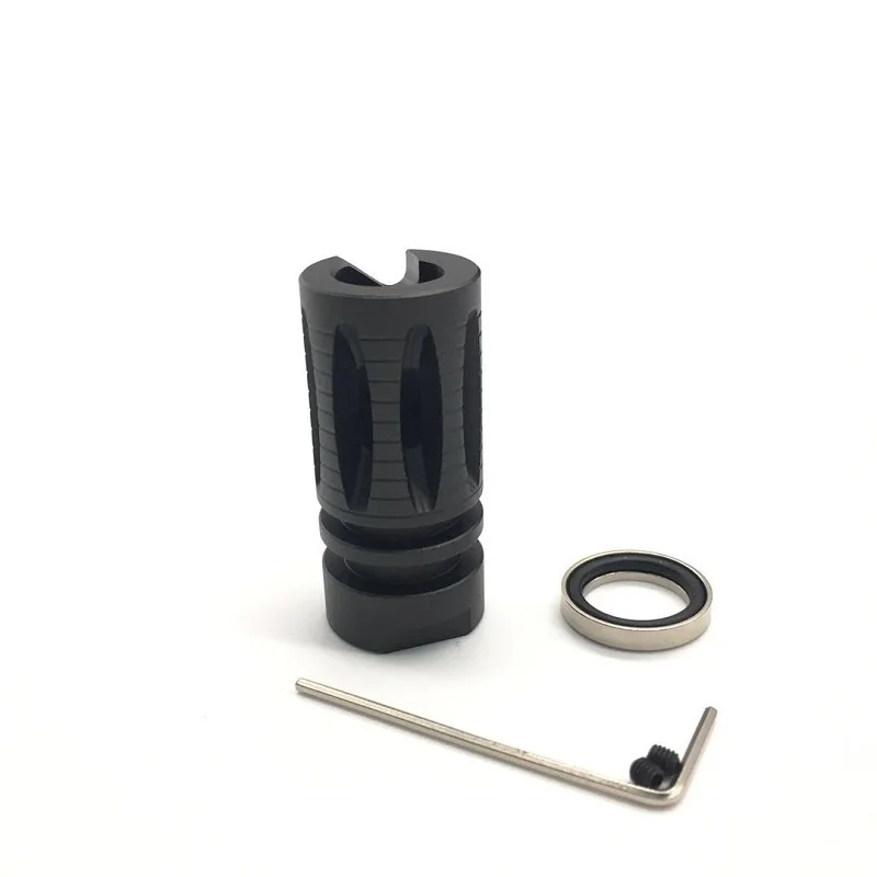 14 мм CCW нить KAC QD нет функция намордник устройство Flash hider для JInMing Gen9 J9 водный гель мяч бластер AEG страйкбол