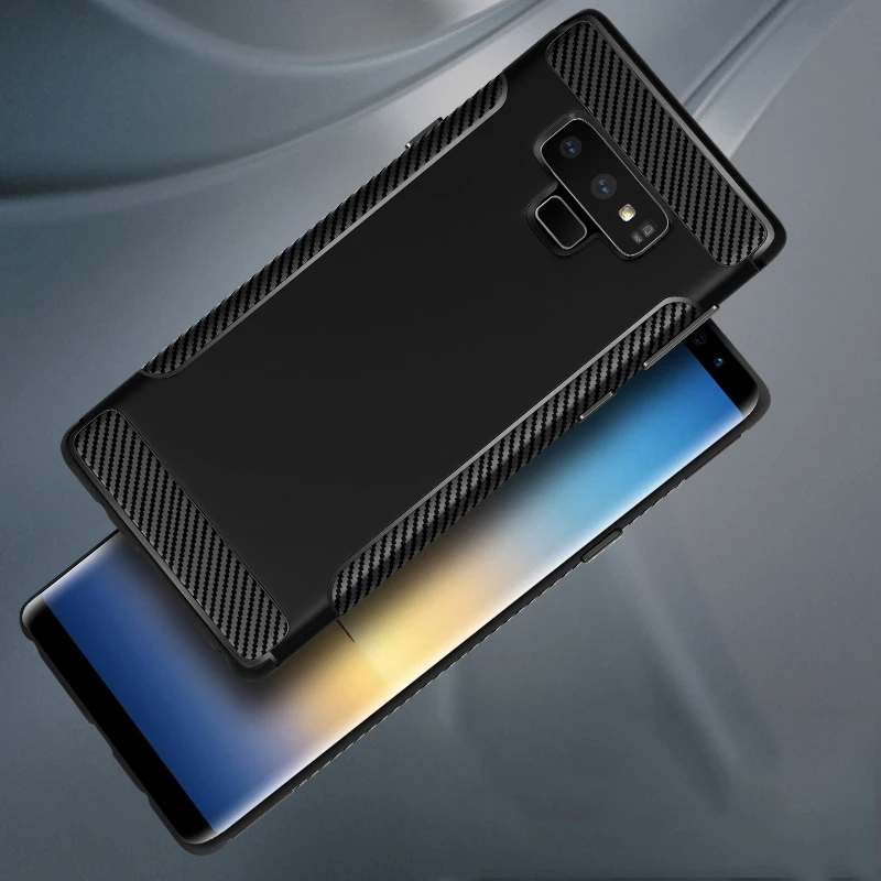 For Samsung Galaxy A8 2018 Case Carbon Cover Note 9 S8 S9 Plus A6 A7 A9 J4 J6 Prime Note8 Capa |