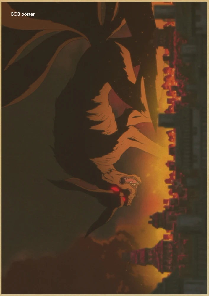 Винтажный мультяшный Аниме Наруто комиксы Узумаки Наруто Ретро плакат, крафт-бумага для бара кафе домашний Декор картина Наклейка на стену