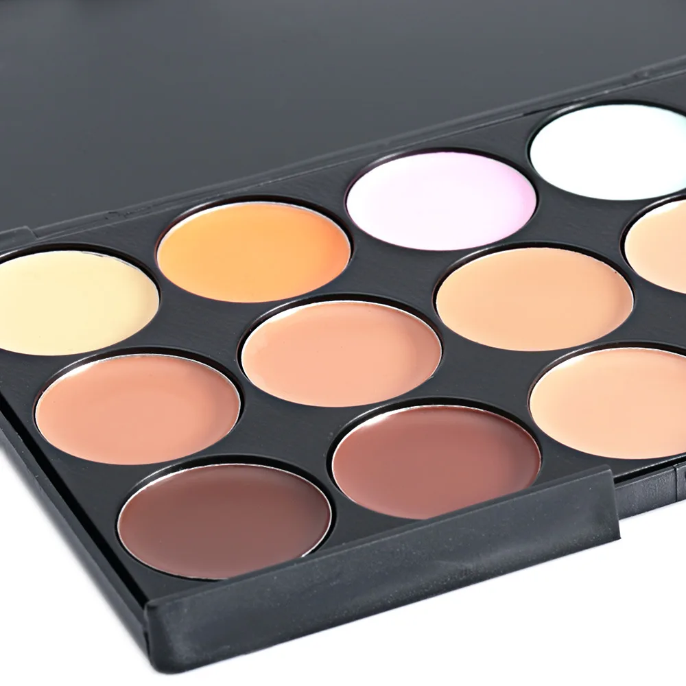 Face Concealer Camouflage Cream Contour Makeup Palette Foundation 15 Colors face concealer palette,color concealer,concealer cream,foundation concealer,face concealer