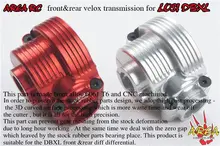 AREA RC front&rear velox transmission for LOSI DBXL