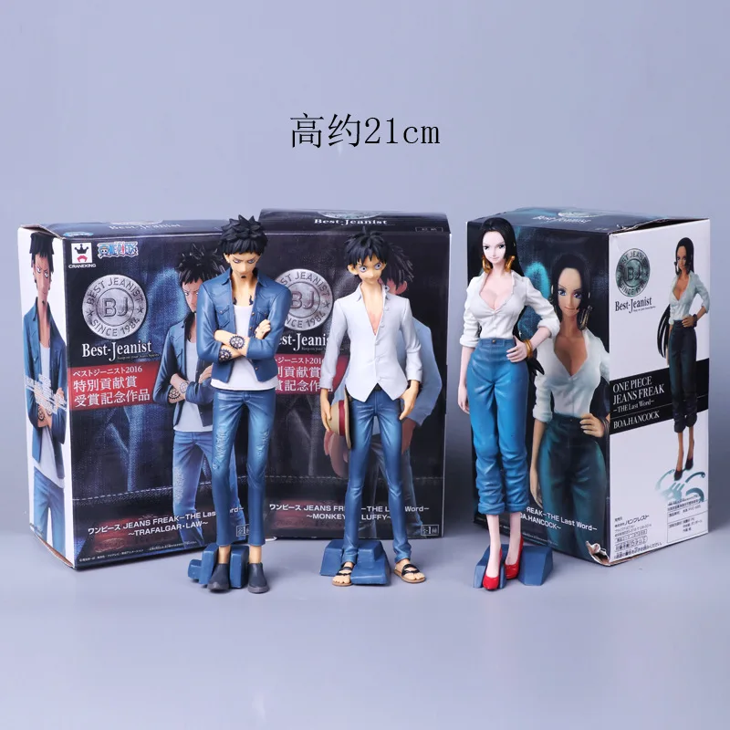 cm One Piece Best Jeanist Jeans Luffy Trafalgar Law Boa Hancock Freak The Last Word Pvc Action Figure Toy Figure Toy Action Figure Toysboa Hancock Aliexpress