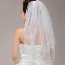 Свадебные торжественное платье вуаль многослойная 2 слоя Veil