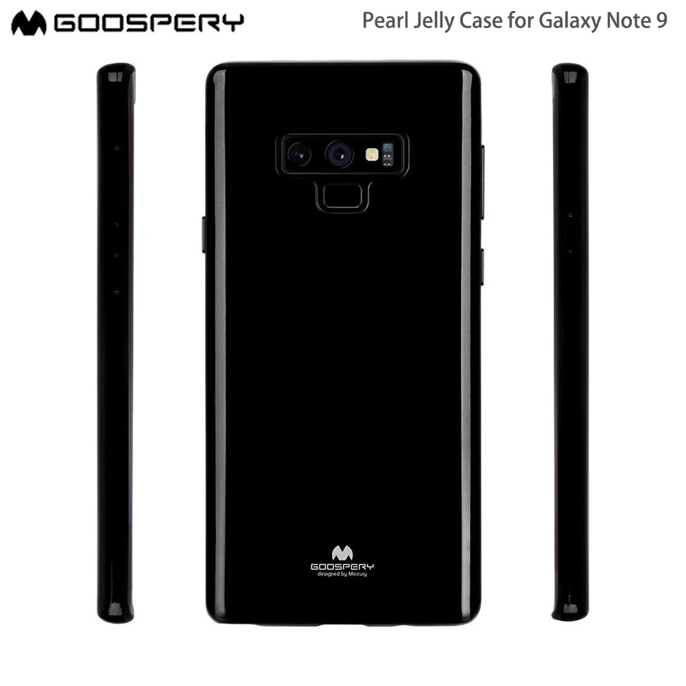

Original Mercury Goospery Pear Color Soft Jelly Protective Slim Case cover for Samsung Galaxy Note 9