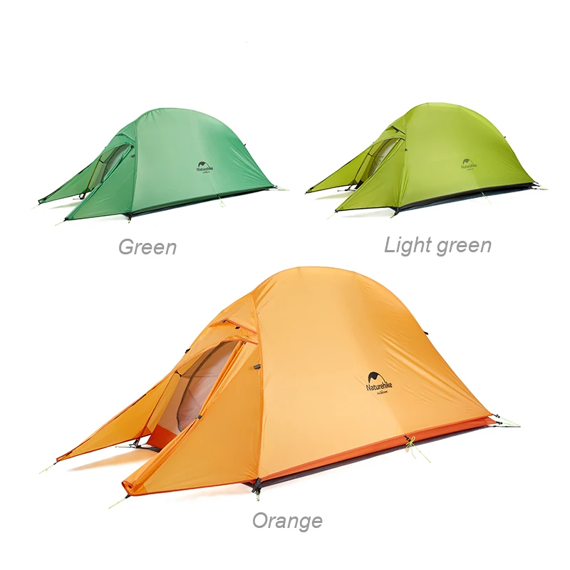  Naturehike Ultralight Upgrade Cloud Up1 Outdoor 20D Silicone Camping Tent Portable 4 Seasons Campin