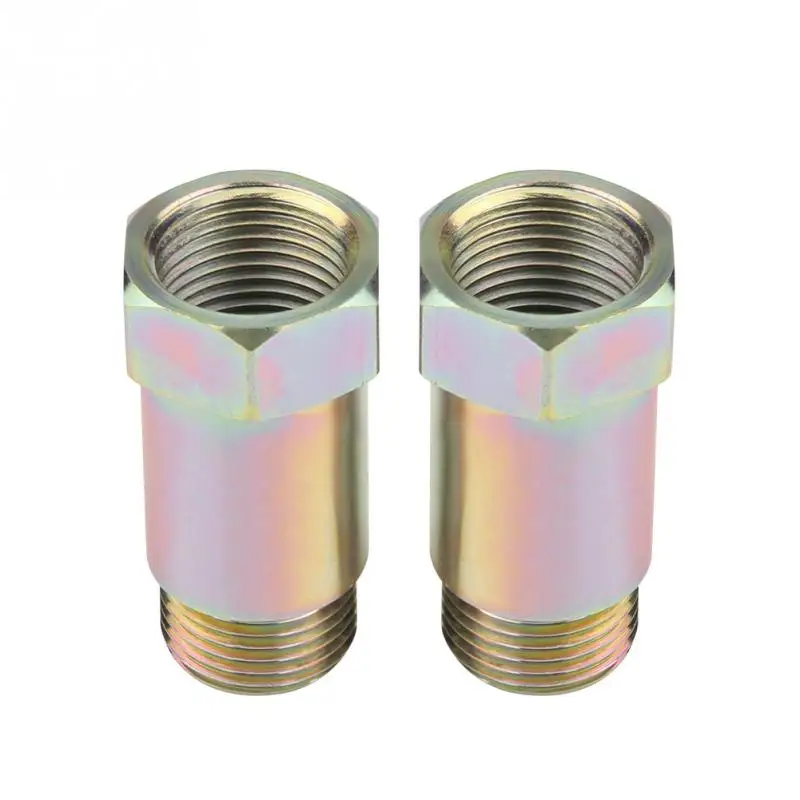 

2Pcs 45mm M181.5 O2 Oxygen Sensor Extender Extension Spacer Bungs Adapter Yellow