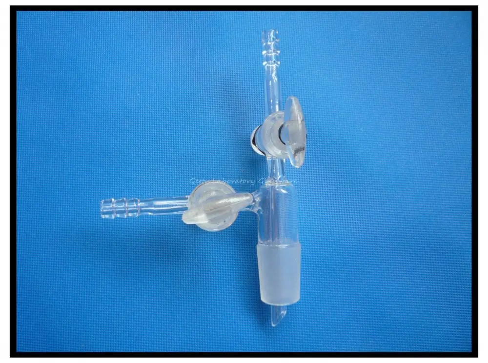 

Vacuum Transfer Adapter, with 2 Glass stopcocks, 10mm hose connection