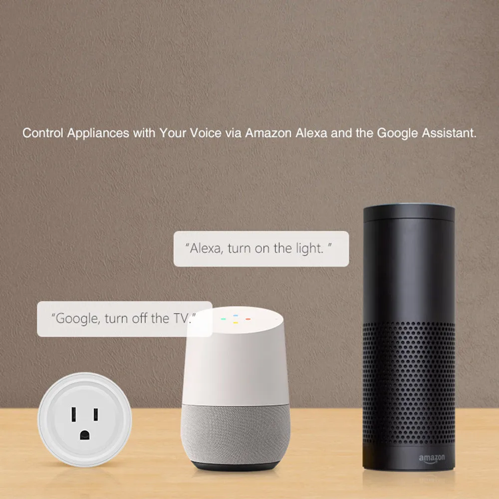 Smart Wi-Fi розетка переключатель США штекер для Amazon Alexa/Google Home приложение управление США штекер N.28