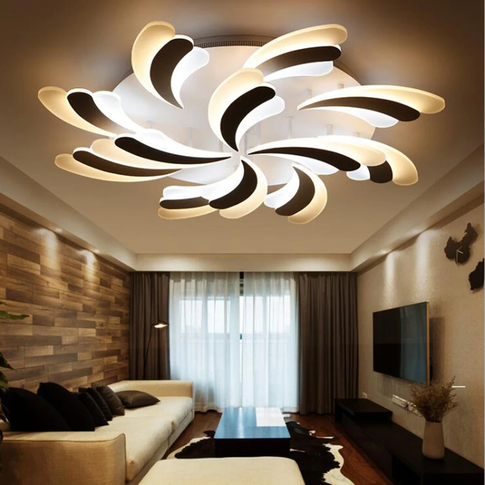 

modern acrylic LED Ceiling Lights for Living Room Ultrathin ceiling lamp Decorative lampshade Lamparas de techo