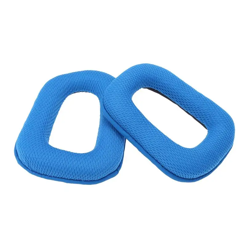 Blue Replacement Ear Pads For Logitech G430 G930 Headphones Headband Cushion Pad
