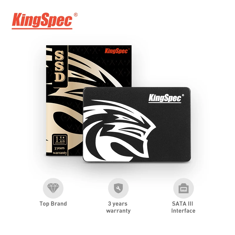 Kingspec SATA3 90 gb SSD 180 gb жесткий диск SATAIII 360 gb 2,5 дюймовый черный Internal Solid State Hdd для настольного ПК